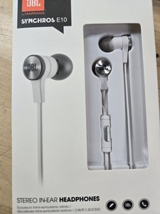 lot 6270506 image: Domestic Regular Goods Jbl Synchros E10np Canal Type Earphone White E10whtnp