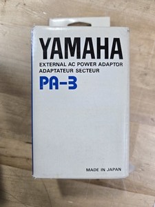 lot 6270539 image: Genuine Yamaha Portasound Pa-3 External Ac Power Adapter 120v Dc10v Vf10380