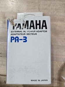 lot 6270540 image: Genuine Yamaha Portasound Pa-3 External Ac Power Adapter 120v Dc10v Vf10380