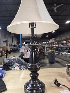 lot 6270210 image: Plug in Sensor Lamb Black Base