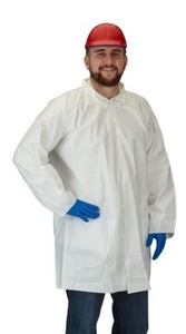 lot 6270266 image: Workhorse Microporous Professional Lab Coat - White 2X