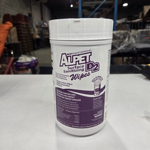 lot 6270295 image: Best Sanitizers, Alpet D2 Surface Sanitizing Wipes, Ssw0001, 90 Count, Case Of 6