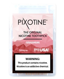 lot 6270440 image: Pixotine Cinnamon Flavored 3.0mg Nicotine - 15Ct. Box 2 Pack MUST BE 21 WITH VALID ID UPON PICKUP