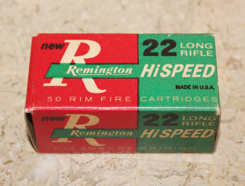 lot 7287 image: Box of Remington 22 Long Riffle Bullets- 50 Count