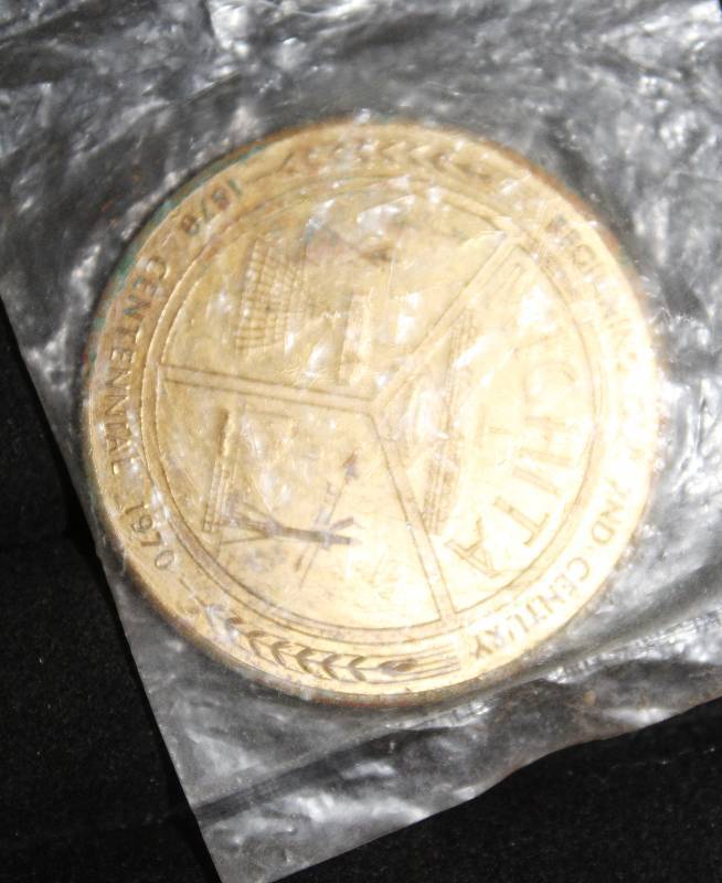 lot 7373 image: Wichita Centennial Token- In Original Sealed Bag- Cool