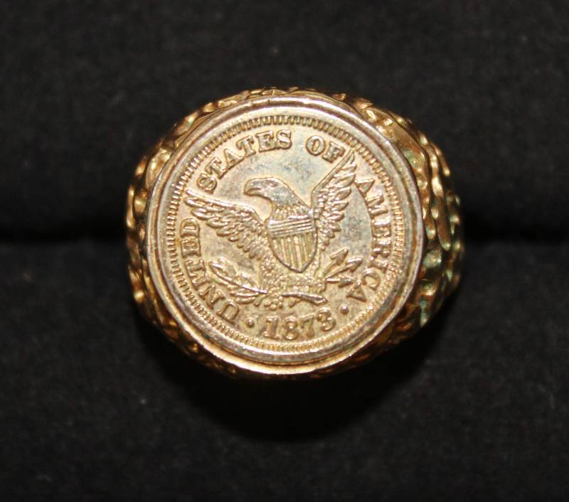 lot 7383 image: Mens United States of America Ring