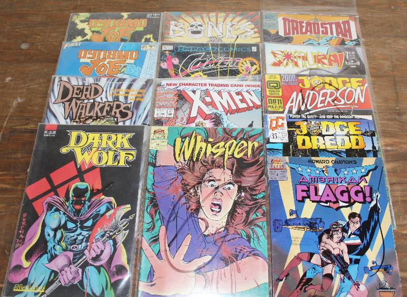 lot 7413 image: Lot of 13 Comic Books- Various Titles- See Pictures for Details- Very Cool