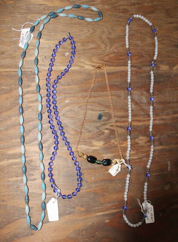 lot 7454 image: Lot of 4 Necklaces- See Photos for Details- Pretty