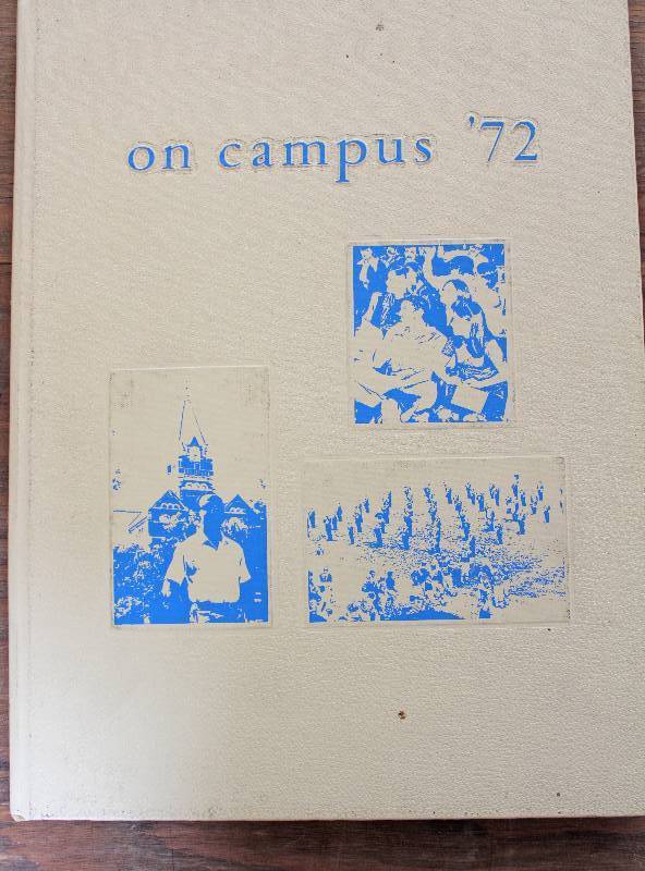 lot 7504 image: 1972 Yearbook from Friends University- Cool