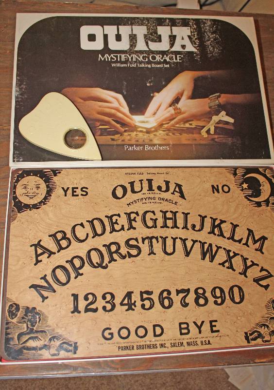 lot 7532 image: Parker Brothers Ouija Board- Mystifying Oracle- Play if You Dare