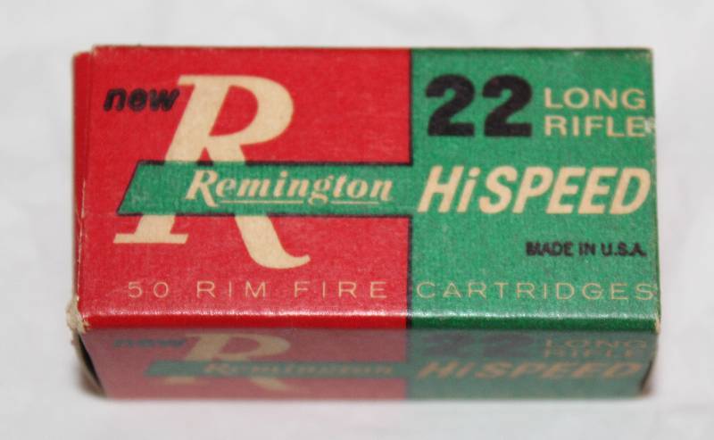 lot 7583 image: Remington HiSPEED 22 Long Rifle Bullets- Complete 50 Count Box