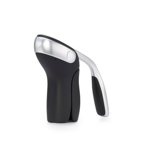 lot 6272009 image: OXO Steel Vertical Lever Corkscrew with Removable Foil Cutter