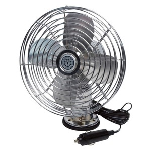 lot 6272012 image: RoadPro RP-1179 Car Fan, Heavy Duty, 12V, Metal, 7.5
