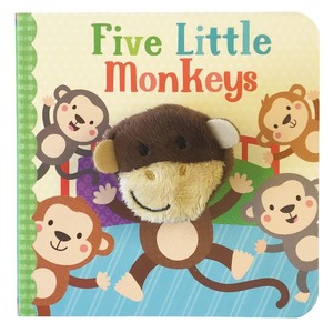 lot 6272013 image: Five Little Monkeys (Finger Puppet Board Book)