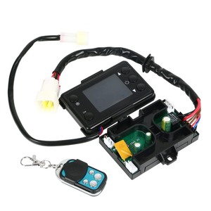 lot 6272016 image: Copgge Diesel Heater Control Board Diesel Parking Heater Motherboard Mainboard LCD Controller Heater Remote Control Panel with LCD Display Fits for Chinese Diesel Heater 12V 5KW