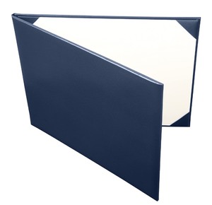 lot 6272101 image: MyGradDay Diploma Cover Diploma Holder Graduation Certificate Cover Smooth 8.5x11 Navy Blue