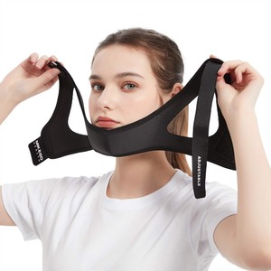 lot 6272103 image: Anti Snoring Devices Adjustable Chin Strap for CPAP Users and Mouth Breathers - Advanced Solution Stop Snore Sleep Aid for Women and Men by Mikegohealth (Black)