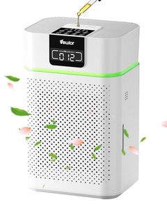 lot 6272117 image: Air Purifiers, Home Air purifier for Large Room Bedroom Up to 1560ft�, VEWIOR H13 True HEPA Air Filter for Wildfire Smoke Pets Pollen Odor, with Air Quality Monitoring Light, AutoSleep Mode, 6 Timer - Retail $96.24