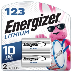 lot 6272133 image: Energizer 3V Batteries, 3 Volt Battery Lithium, 2 Count