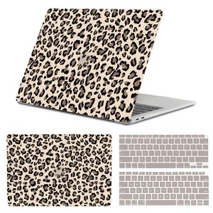 lot 6272159 image: GABraden Compatible with MacBook Air 13 inch Case,2020 2019 2018 Release,(A2337 M1 A2179 A1932),with Touch ID and 2 Pack Keyboard Protectors,Laptop Plastic Hard Shell (�Grey Leopard Print)�