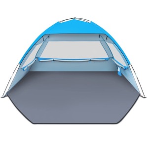 lot 6272163 image: Gorich Beach Tent Sun Shelter for 34-56-78-10 Person with UPF 50 plus UV Protection, Lightweight &amp Easy Setup Beach Shade Canopy, Portable Beach Shade Tent Beach Cabana