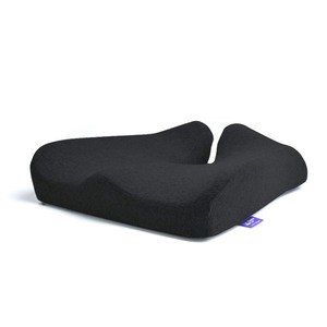 lot 6272201 image: Cushion Lab Patented Pressure Relief Seat Cushion for Long Sitting Hours on Office & Home Chair - Extra-Dense Memory Foam for Soft Support. Car Pad for Hip, Tailbone, Coccyx, Sciatica - Black