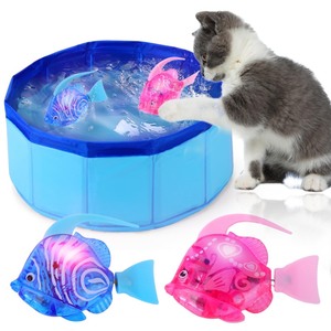lot 6272226 image: AIERSA Cat Pool Toy, Swimming Robotic Fish Cat Enrichment Toys for Indoor Cats, Self Play Cat Water Toys for Bored Indoor Cats, Funny Interactive Cat Toy