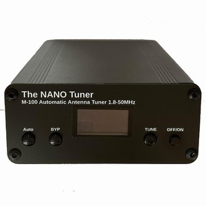 lot 6272232 image: Antenna Tuner M-100 Tiny 100W Automatic Antenna Tuner OLED Display 1.8-55MHz 7  7 ATU - Retail $85.99