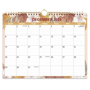 lot 6272272 image: Calendar 2025 - Wall Calendar 2025-2026 Runs from December 2024 to June 2026, 19 Months Calendar with Thick Paper for Planning at Home or Office, 8.5 x 11, Leaf