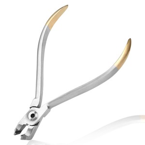 lot 6272327 image: LEONTOOL Braces Wire Cutter Distal End Cut Plier Hard Wire Cutter Pliers Orthodontic Wire Cutter Side Cutter Plier with Bent Mouth Tip Stainless Steel Brace Removal Tooth Pulling Kit Tool