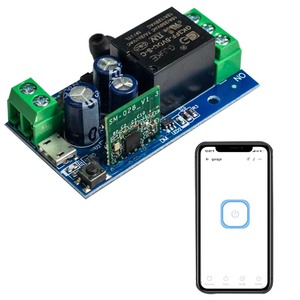 lot 6272333 image: Ewelink WiFi Wireless Smart Relay Module USB 5v12v24v48v Inching Selflock Remote ON Off Power Switch for Access Control,Turn on PC, Compatible with Alexa Google Home