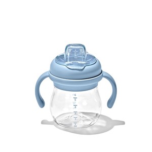 lot 6272351 image: OXO Tot Transitions Soft Spout Sippy Cup with Removable Handles - 6 oz. - Dusk