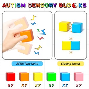 lot 6272353 image: 42PCS Magnetic Blocks, Gifts for 3 4 5 6 Year Old, Magnet Building Blocks for Toddlers, Girls & Boys, Sensory - Montessori - Autism - Magnetic Toys for Kids Ages 3-5 4-8