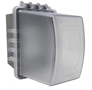 lot 6272355 image: Sealproof 1-Gang Weatherproof in Use Outdoor Outlet Extra Deep Cover  Lockable, UL Extra Duty Compliant, 18 Configurations
