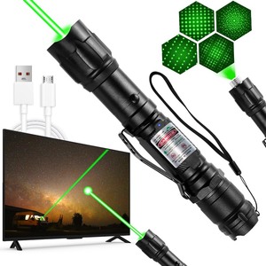 lot 6272360 image: MIPREZT Professional Rechargeable Green Line Light Flashlight Long Distance Range for TVLEDLCD Screens Tactical Flashlights Presentation OfficeOutdoorsAstronomicConstruction 005