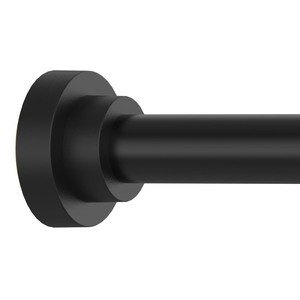 lot 6272384 image: Thestoa Shower Curtain Rod Adjustable 43-78 inch, 1Diameter Spring Tension Curtain Rod No Drill, Anti-Rust Non-Slip Shower Rod, Black Shower Curtain Rod for Bathroom Tension