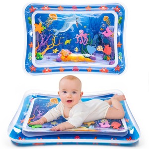 lot 6272490 image: Yeeeasy Tummy Time Water Mat, Inflatable Tummy Time Water Play Mat for Babies, Infants and Toddlers 3 to 12 Months Promote Development Toys Baby Gifts