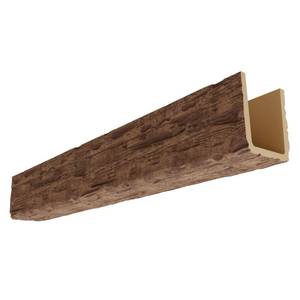 lot 42698 image: EKENA MILLWORK BMSTS3C00600X0600X240WC Salvaged Timber HeritageTimber Ceiling Faux Wood Beams, 5.5-in. W x 5.5-in. H x 20-ft. L, Warm Caramel - Retail $527.42
