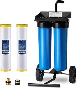 lot 42702 image: iSpring Spotless Car Wash System, Deionized Water System for Car Wash, RVs, Boats, Motorcycles, and Windows, Model WGB22BD-Retail-$409.99