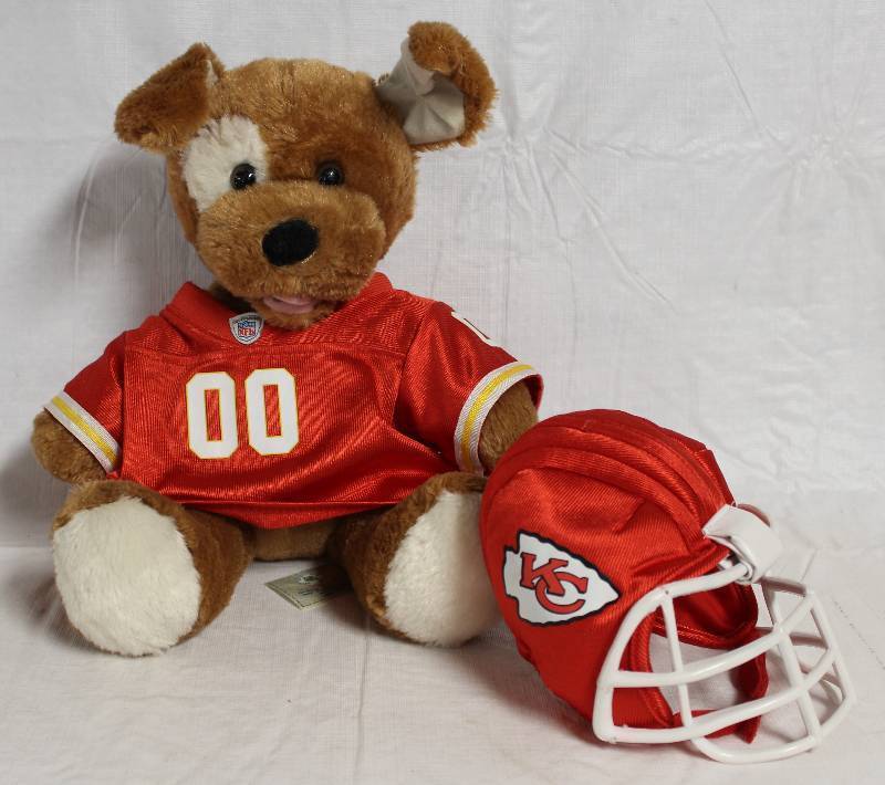 lot 4150A image: NFL KC CHIEFS Teddy Bear
