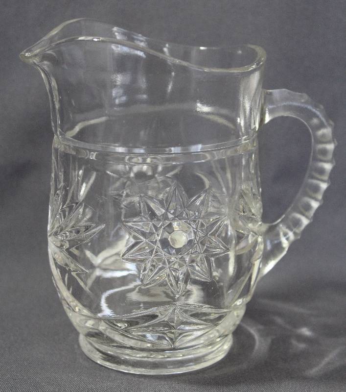 Vintage Small Glass Pitcher Auction