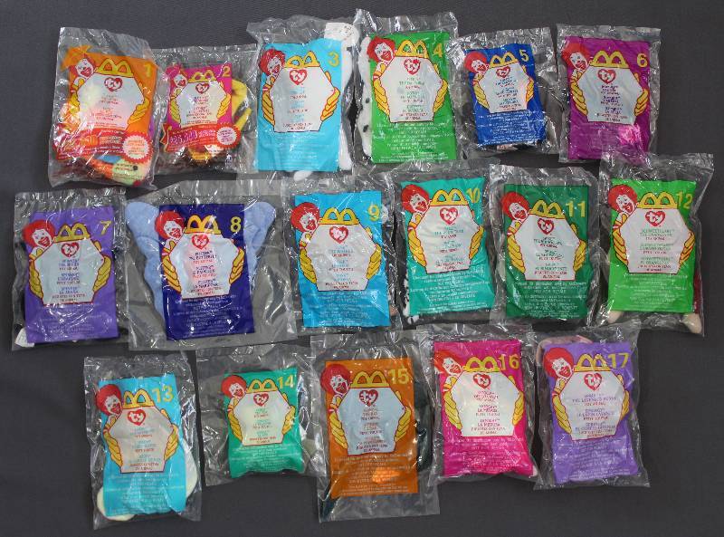 2000 mcdonalds beanie babies set