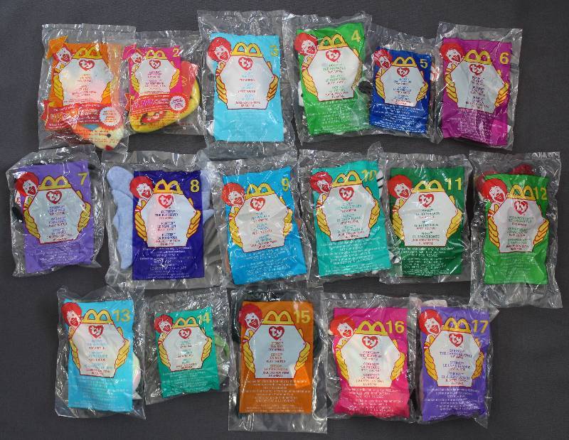 2000 mcdonalds beanie babies set