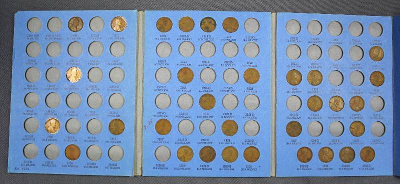 Lincoln Cents 1909-1940 Whitman Folder