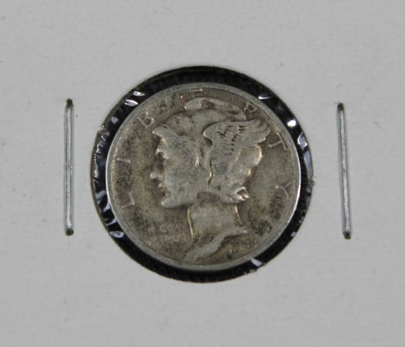 lot 4085 image: 1944-D U.S. Winged Liberty Head Dime, 10 Cent Coin