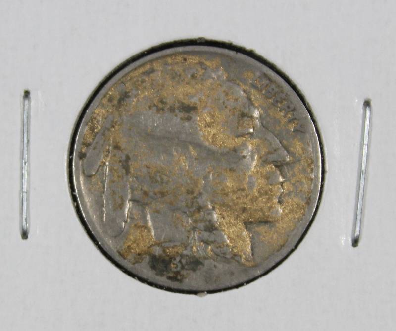 lot 4087 image: 1930 U.S. Buffalo Indian Head Nickel, 5 Cent Coin