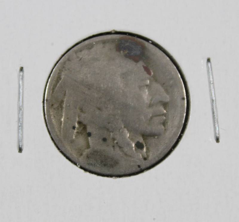lot 4092 image: U.S. Buffalo Indian Head Nickel, 5 Cent Coin, Unknown Date