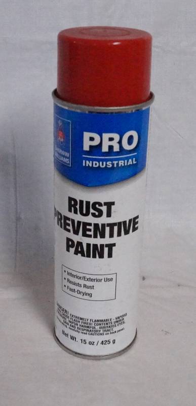 lot 4398 image: Sherwin Williams Pro Industrial Rust Preventive Spray Paint - InteriorExterior Use