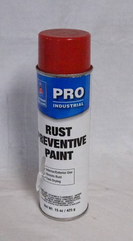 lot 4399 image: Sherwin Williams Pro Industrial Rust Preventive Spray Paint - InteriorExterior Use