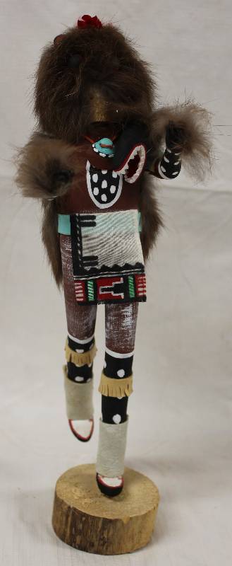 lot 6038 image: Black Bear - Native American Indian Figurine